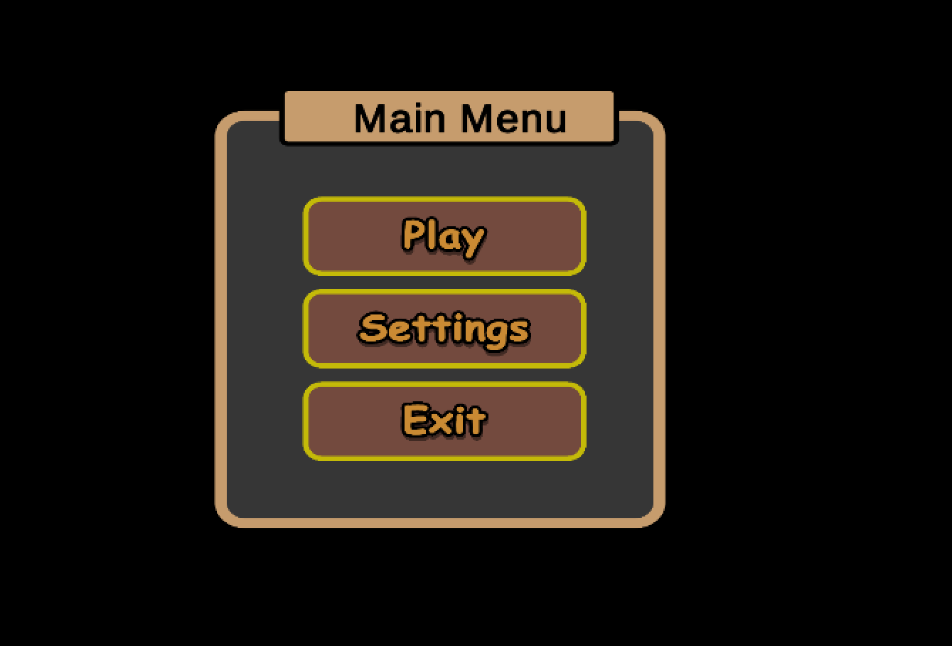 Main menu само. Меню Unity. Unity main menu. Кнопки меню для Юнити. Кнопка main menu.